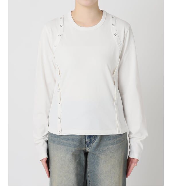 Oriens JOURNAL STANDARD「ボタンディテールロングスリーブTee」|Tシャツ・カットソー|