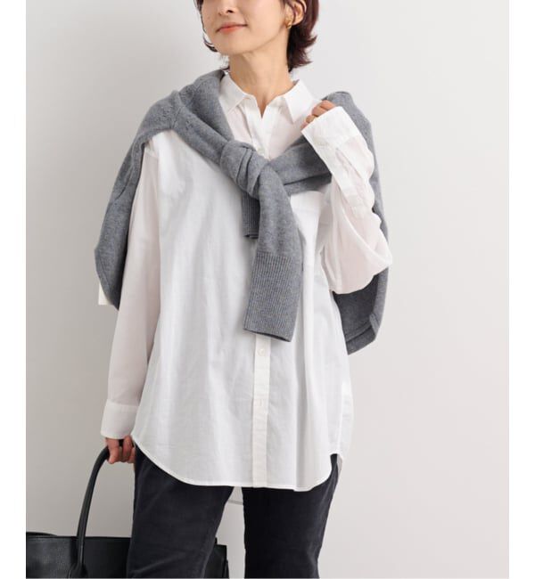 JOURNAL STANDARD relume「《追加4》バイオウォッシュオーバーサイズシャツ」|シャツ・ブラウス|