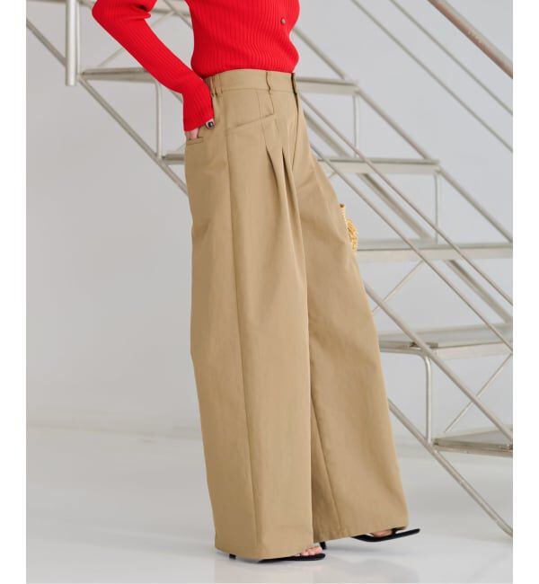 JOURNAL STANDARD relume「《追加》2タックワイドパンツ」|チノ|