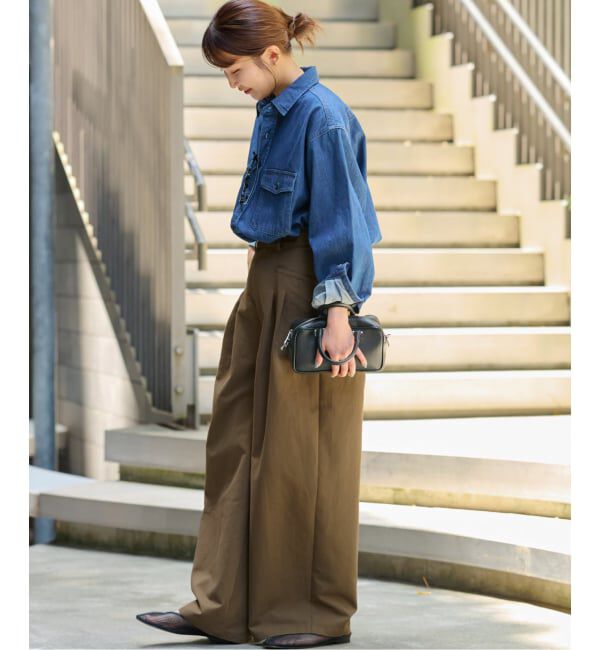 JOURNAL STANDARD relume「《追加》2タックワイドパンツ」|チノ|