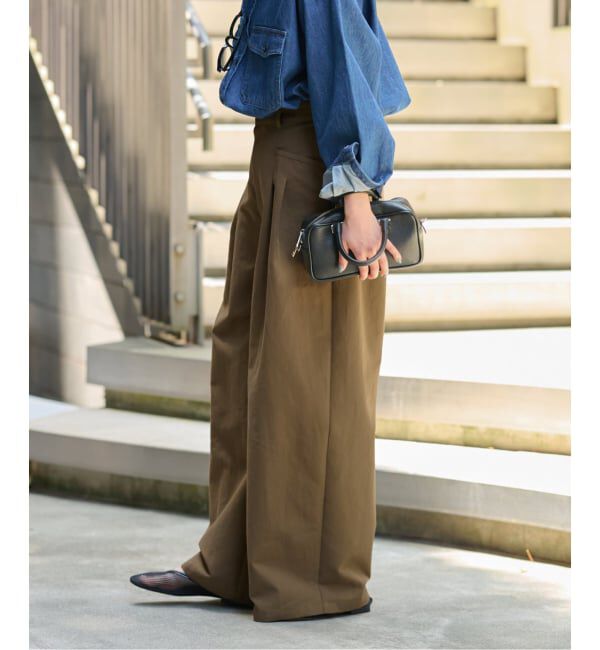 JOURNAL STANDARD relume「《追加》2タックワイドパンツ」|チノ|