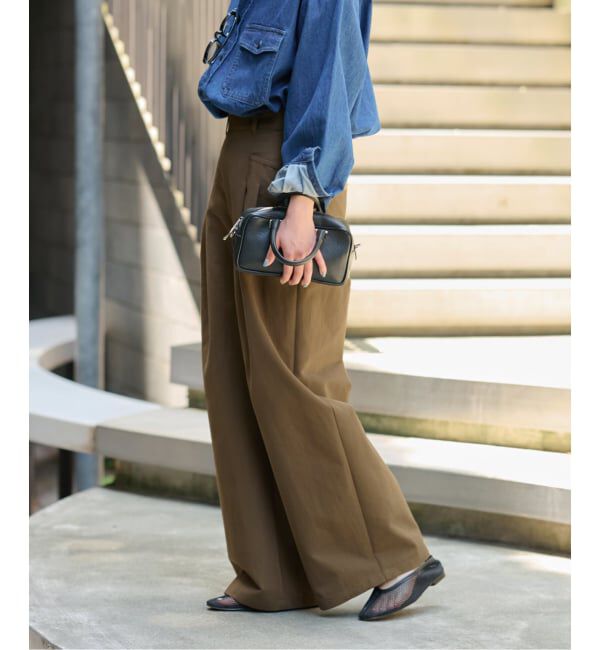 JOURNAL STANDARD relume「《追加》2タックワイドパンツ」|チノ|