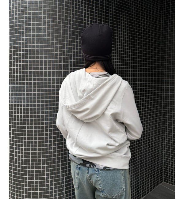 Oriens JOURNAL STANDARD「【OPEN YY / オープンワイワイ】 Knitted SLANT ZIP HOODIE」|パーカー|