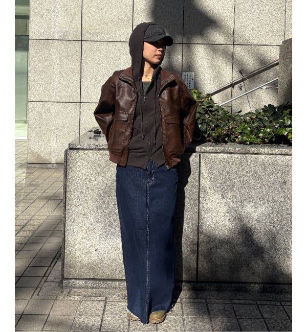 Oriens JOURNAL STANDARD「【OPEN YY / オープンワイワイ】 Knitted SLANT ZIP HOODIE」|パーカー|