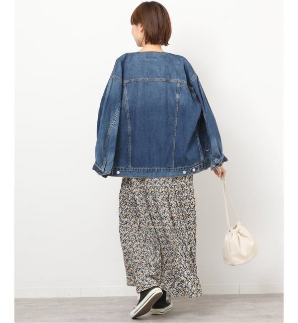 JOURNAL STANDARD relume「《WEB限定》フラワークレープギャザーワンピース」|ワンピース|