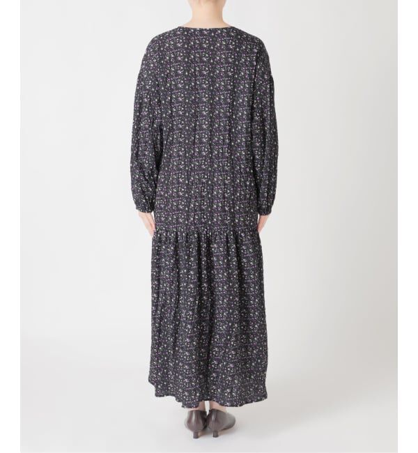 JOURNAL STANDARD relume「《WEB限定》フラワークレープギャザーワンピース」|ワンピース|