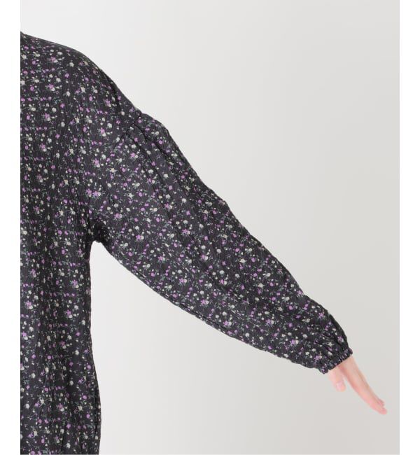 JOURNAL STANDARD relume「《WEB限定》フラワークレープギャザーワンピース」|ワンピース|