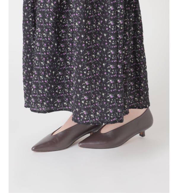 JOURNAL STANDARD relume「《WEB限定》フラワークレープギャザーワンピース」|ワンピース|