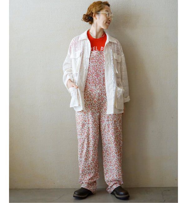 journal standard luxe「ボイルフラワー キャミサロペ」|オールインワン|