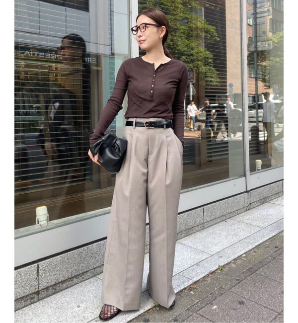 JOURNAL STANDARD「《追加2》シアーテレコヘンリーネックプルオーバー」|Tシャツ・カットソー|