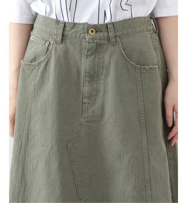 journal standard luxe「《予約》ヴィンテージヘリンボン スウィッチスカート」|スカート|