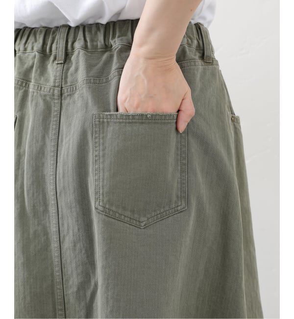 journal standard luxe「《予約》ヴィンテージヘリンボン スウィッチスカート」|スカート|