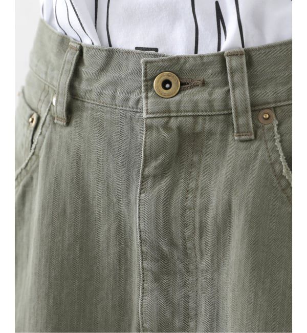 journal standard luxe「《予約》ヴィンテージヘリンボン スウィッチスカート」|スカート|