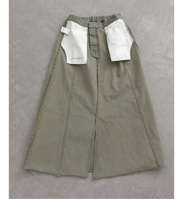 journal standard luxe「《予約》ヴィンテージヘリンボン スウィッチスカート」|スカート|