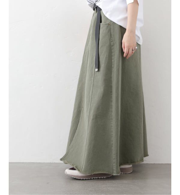 journal standard luxe「《予約》ヴィンテージヘリンボン スウィッチスカート」|スカート|