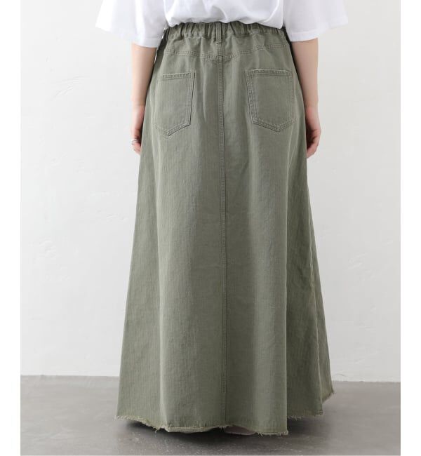 journal standard luxe「《予約》ヴィンテージヘリンボン スウィッチスカート」|スカート|