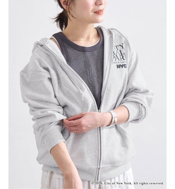 JOURNAL STANDARD「NYC JS ZIP HOODIE」|パーカー|