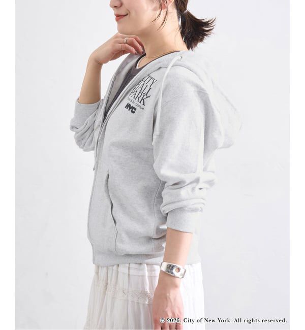 JOURNAL STANDARD「NYC JS ZIP HOODIE」|パーカー|