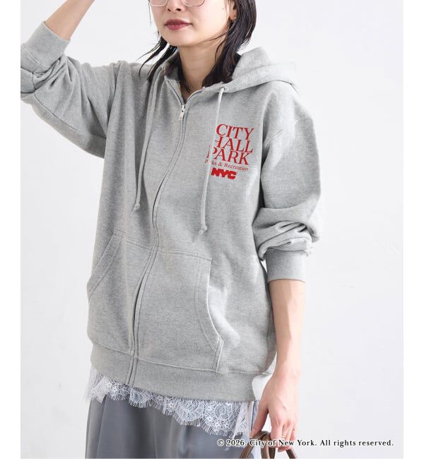 JOURNAL STANDARD「NYC JS ZIP HOODIE」|パーカー|