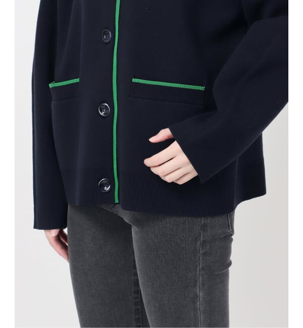 JOURNAL STANDARD relume「《WEB限定追加予約3》ダブルニットコントラストカーディガン」|カーディガン|