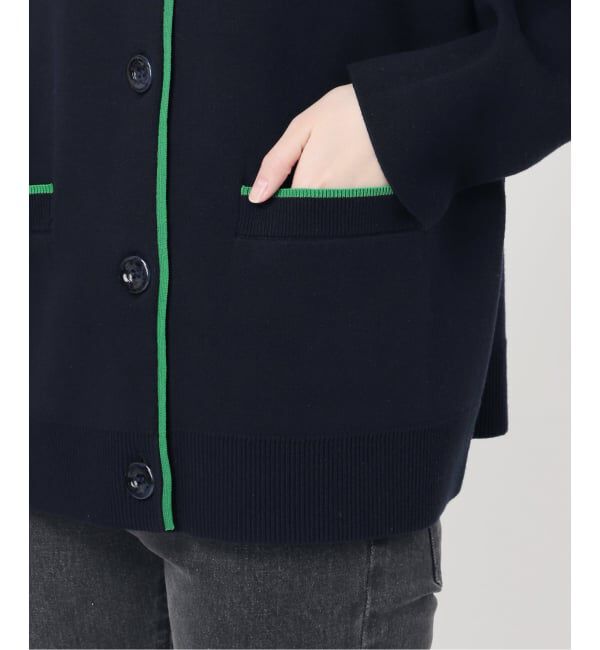 JOURNAL STANDARD relume「《WEB限定追加予約3》ダブルニットコントラストカーディガン」|カーディガン|