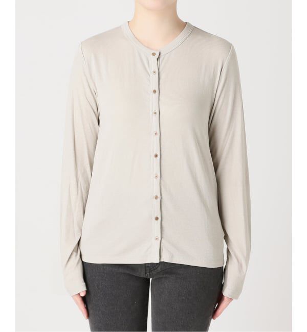 JOURNAL STANDARD relume「《予約》リネンミックスクルーネックカーディガン」|カーディガン|