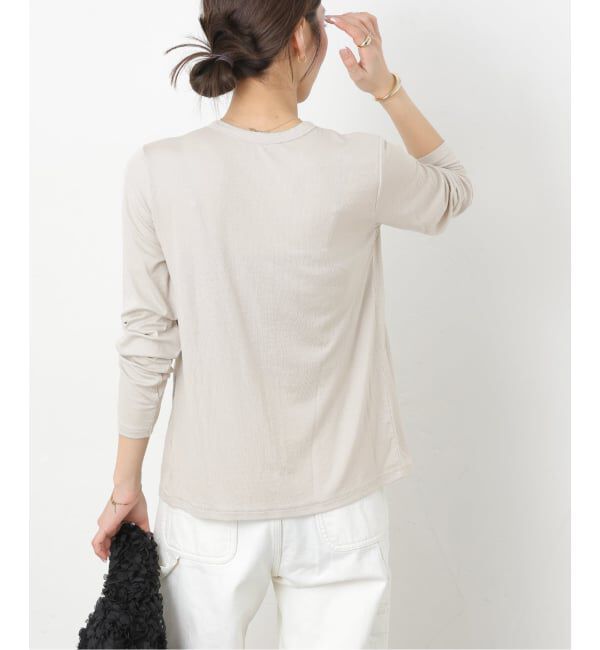 JOURNAL STANDARD relume「《予約》リネンミックスクルーネックカーディガン」|カーディガン|