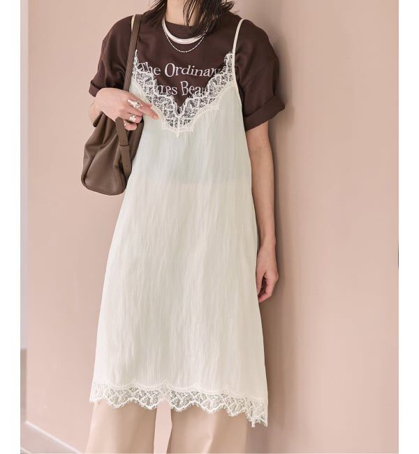 JOURNAL STANDARD「《追加3》フィブリルリヨセルキャミワンピース」|ワンピース|ナチュラル