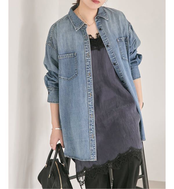 JOURNAL STANDARD「《追加3》フィブリルリヨセルキャミワンピース」|ワンピース|