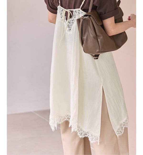 JOURNAL STANDARD「《追加3》フィブリルリヨセルキャミワンピース」|ワンピース|