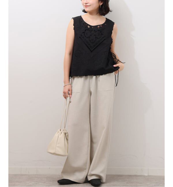 JOURNAL STANDARD relume「《予約》スクエアエンブロイダリーベスト」|ベスト・ジレ|