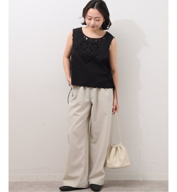 JOURNAL STANDARD relume「《予約》スクエアエンブロイダリーベスト」|ベスト・ジレ|