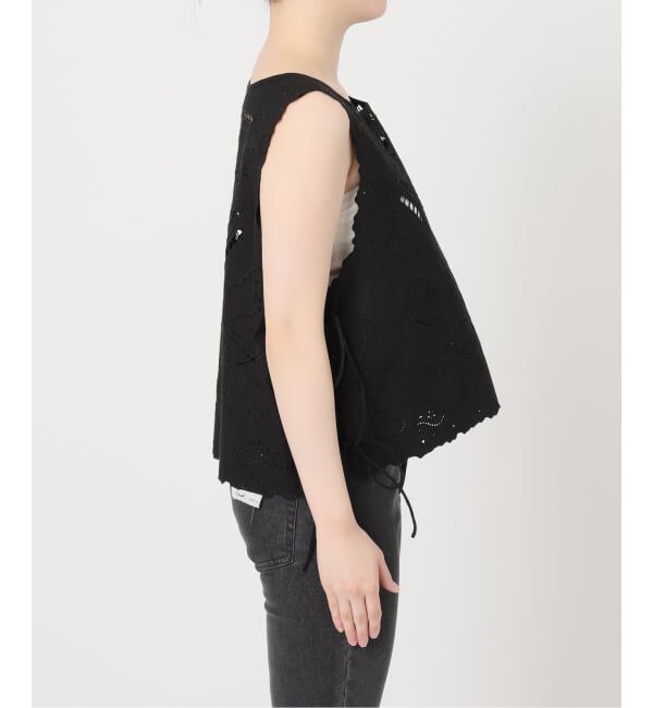 JOURNAL STANDARD relume「《予約》スクエアエンブロイダリーベスト」|ベスト・ジレ|