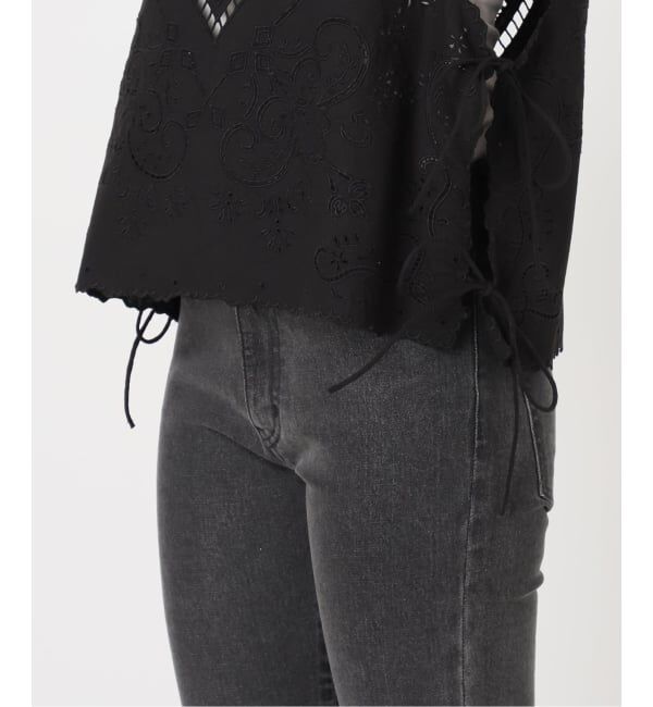 JOURNAL STANDARD relume「《予約》スクエアエンブロイダリーベスト」|ベスト・ジレ|