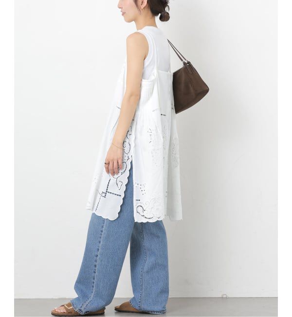 JOURNAL STANDARD relume「《予約》スクエアエンブロイダリーチュニック」|チュニック|