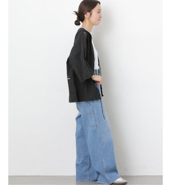 JOURNAL STANDARD relume「《予約》スクエアエンブロイダリーフラットカラーブラウス」|シャツ・ブラウス|