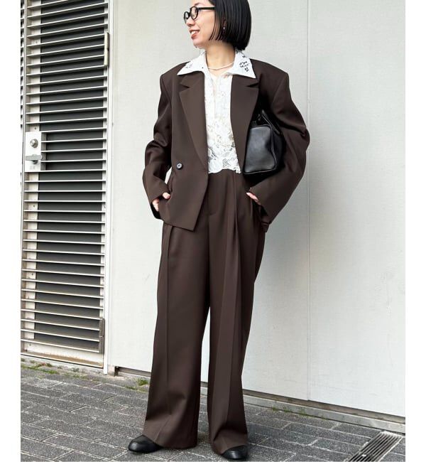 journal standard L'essage「《追加予約》ケミカルコードレースノースリーブブラウス」|シャツ・ブラウス|