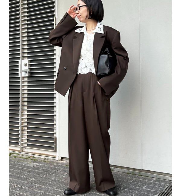 journal standard L'essage「《追加予約》ケミカルコードレースノースリーブブラウス」|シャツ・ブラウス|