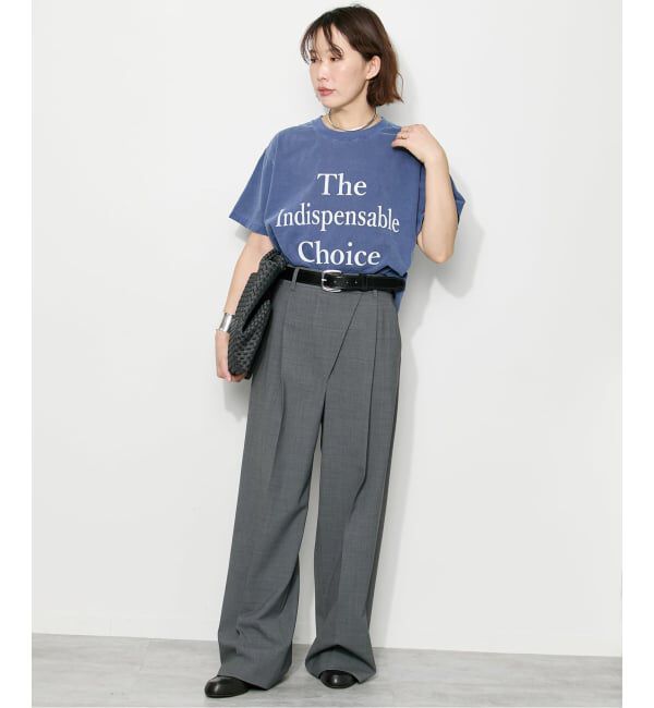 journal standard L'essage「《予約》【THE INDIS~】ピグメントTシャツ」|Tシャツ・カットソー|