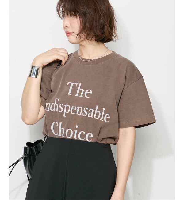 journal standard L'essage「《予約》【THE INDIS~】ピグメントTシャツ」|Tシャツ・カットソー|