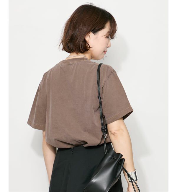 journal standard L'essage「《予約》【THE INDIS~】ピグメントTシャツ」|Tシャツ・カットソー|