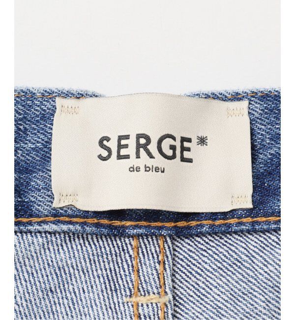 NOBLE「SERGE de bleu/サージ TOM」|デニム|