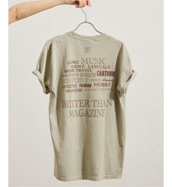 FRAMeWORK「BETTER THAN GOOD/ベターザングッド BTG GOOD BOOKS Tシャツ」|Tシャツ・カットソー|