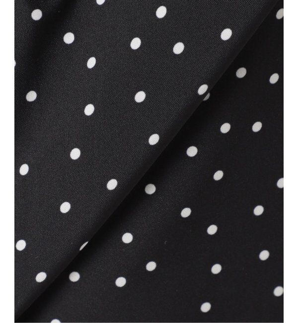 Spick and Span「《WEB限定 / 追加》ドットプリントイージーストレートパンツ」|スラックス|