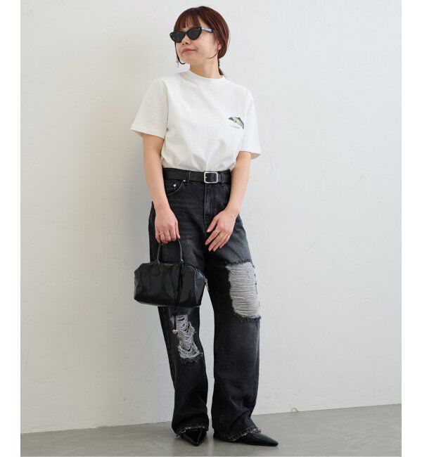 U by SPICK&SPAN「KOMOREBI MUSEUM /コモレビミュージアム バックストラップポインテッドミュール」|パンプス|