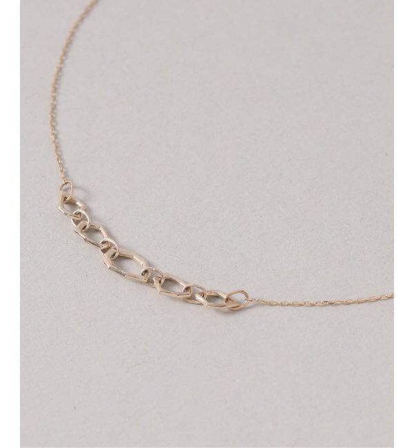 Lilas by Spick&Span「ミネラルパーツ5ピースネックレス K10」|ネックレス|