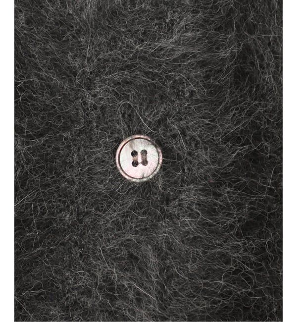 NOBLE「FOX/Caファーニットフロントボタンベスト」|ベスト・ジレ|