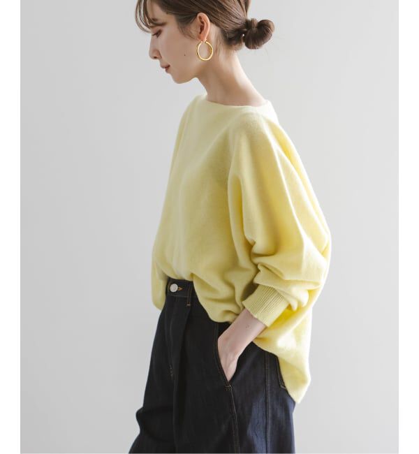 NOBLE「《WEB・一部店舗限定追加2》ファインウールドルマンプルオーバー」|ニット・セーター|