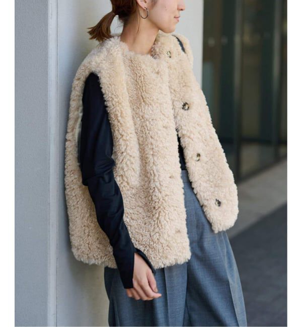 ≪追加≫フェイクファーベスト（FRAMeWORK）｜ルミネのファッション