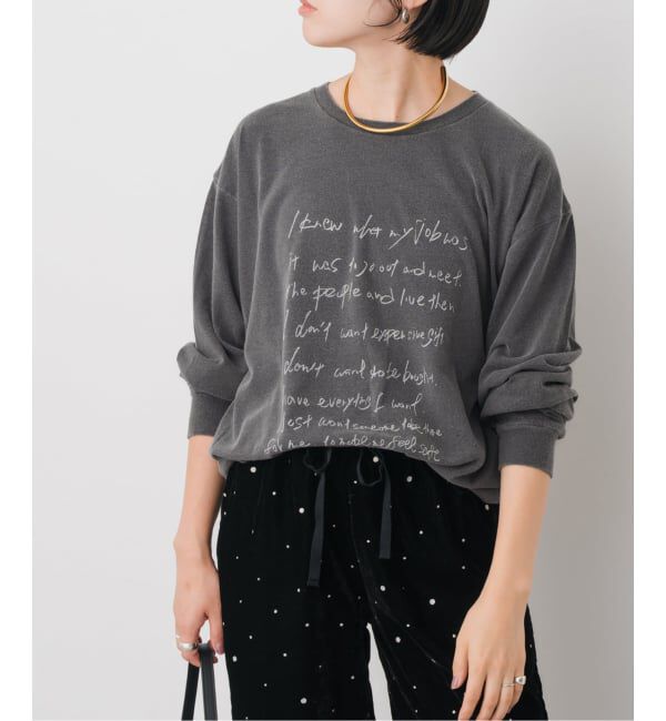 Spick and Span「J.J.Mercer / ジェイジェイマーサー LONG SLEEVE Tシャツ」|Tシャツ・カットソー|